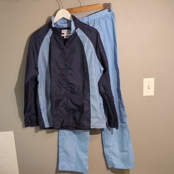 Vintage 80s Windbreaker Suit Set - Like New - Picture 1 of 4